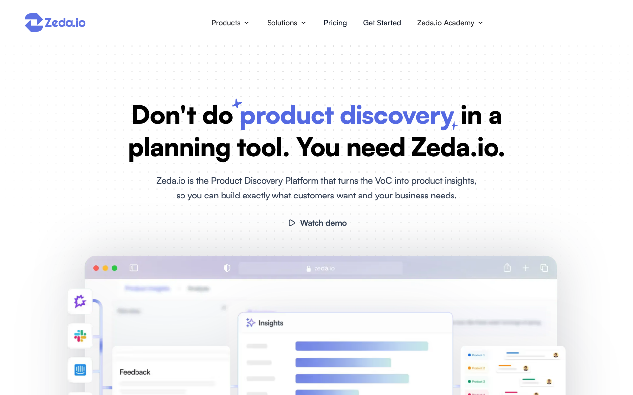 Zeda.io screenshot 1