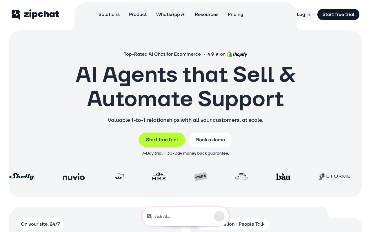 ZipChat.ai screenshot 1